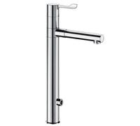 Delabie Basin Mixer Tap TEMPOMATIC MIX Chrome h: 420 mm 20870T3