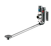 Delabie Foot-operated instant basin mixer Chrome 300 mm 739102