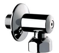 Delabie Integrated shut-off valve Chrome 30 x 30 mm 836015
