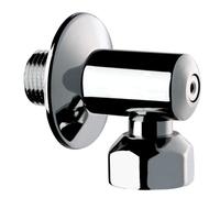 Delabie Integrated shut-off valve Chrome 30 x 30 mm 836020