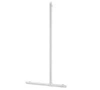 Delabie Shower Bar Bracket White Matt 500x1130 mm 511944W