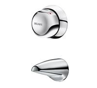 Delabie Thermostatic Shower Mixer Chrome 230 x 75 mm 795209