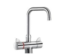 Delabie Thermostatic Shower Mixer SECURITHERM 230 x 190 mm H9716