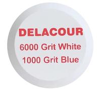 Delacour Axe/Hatchet Sharpening Puck Whetstone Knife Sharpening Stone, Dual Grit Multi-Purpose Sharpener Stone