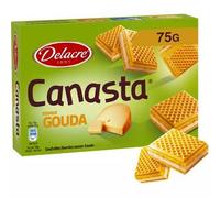 Delacre Canasta Gouda Flavour Filled Wafers, 75g