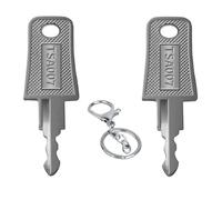 DELAIHUIL TSA Key 007 Pack of 2, TSA007 Keys, Multifunctional Luggage Key, Master Key for TSA007, Compatible with Luggage Suitcase, Password Locks, TSA Lock