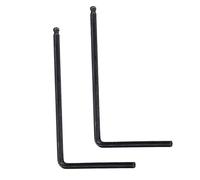 Delaman 2 PCS Truss Rod Allen Wrench Tool, 4mm / 5mm Ball End for Martin Acoustic Guitar, Guitar Wrench, Black 4mm, Truss Rod Wrench