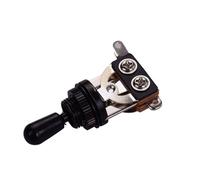 Delaman 3 Way LP SG Electric Guitar Switch, 3-Position Pick-Up Selector Toggle, Silver Top, Guitar Accory for Electric Guitars