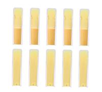 Delaman Alto Saxophone Reeds, Strength 3.0, 10pcs/Box, Traditional Reeds for Alto Saxophone, Saxophone Accory, Compatible with 2.5 & 3.0 Strength Reeds