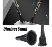 Delaman Detachable Folding Clarinet Stand, Portable Tripod Holder for Wind Instrument, Compact Design, Adjustable Height, Lightweight, Ideal Clarinet Accory