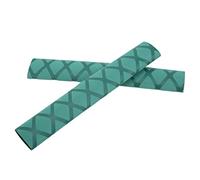 Delaman Drumstick Cover Drumstick Grip Cover, Non-Slip Polyethylene Mallet Cover, 1 Pair, Green, Drum Stick Accory for Enhanced Grip and Control
