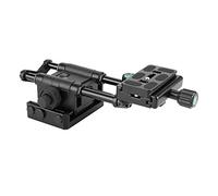 Delaman DSL Rholder VM-10 Macro Camera Slider, DSLR Adjusting Rail Focusing Head Adapter Holder, Compatible with DSLR Cameras, Lightweight, Portable Design