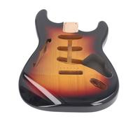 Delaman Electric Guitar BodyforST Electric Guitar Body, Alder Wood SSS Guitar Body with High Gloss Finish for ST GSB13ST, Suitable for Custom Builds and Replacement, 45 x 33 x 5 cm