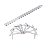 Delaman Electric Guitar Control Plate, Metal Carved Replacement Part for TL TELE, Wearproof Stainl Steel T-Type String Height Measuring Tool, Guitar Neck and Fretboard Gauge