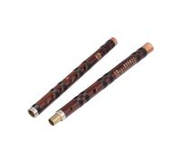 Delaman F Key Chinese Traditional Dizi Flute, Beginner's Instrument with Chinese Knot, Wind Instrument, 61 cm Long, Suitable for Music Hobbies and Gifts