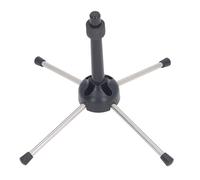 Delaman Foldable Clarinet Stand, 4-Leg Stable Support, Anti-Slip Clarinet Stand Holder for Oboe, Flute, Wind Instruments, Lightweight Design, Portable Use