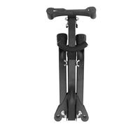 Delaman Folding Saxophone Stand, Adjustable Portable Scratch Resistant Stand for Alto and Tenor Saxophones, Foldable Design, Lightweight, Easy to Transport