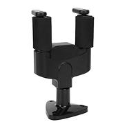 Delaman Guitar Mounting Bracket Guitar Wall Hook Mounting Bracket Stand with Automatic Lock for Ukulele and Bass, Gravity Self Locking, Home and Office Use