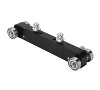 Delaman Guitar Nut Sander, Adjustable Bridge Saddle Grinding Tool, Luthier Tool for Bass Guitar Accory, Black, Precision Sanding for Nut and Saddle Adjustment
