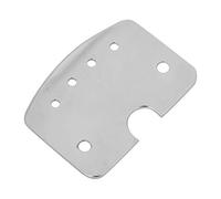 Delaman Guitar Part Brass Guitar Tailpiece, 4-String Cigar Box Guitar Accory, Musical Instrument Tool, Brass Construction, Standard Size Tailpiece