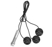 Delaman Guitar Pickup Guitar Piezo Pickup End Button Transducer, Acoustic Guitar Violin Ukulele Mandolin Accory, High Sensitivity, Easy Installation, Lightweight