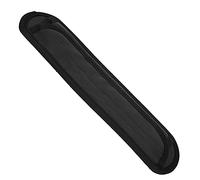 Delaman Guitar Strap Pad Shoulder Pads Oxford Cloth Widened Thickened Guitar Backpack Shoulder Cushion, Lychee Pattern Leather Black, Padded Shoulder Strap Accory