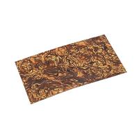 Delaman Guitar Veneer Sheet, Tiger Stripe Celluloid for Head, Luthier Musical Instrument Accories, Ideal for Guitar Head Veneer, 1.5 mm Thick, 25 x 15 cm
