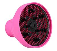 Delaman Hair Diffuser hairdryer, Universal Collapsible Hair Dryer Blower Diffuser for Curly or Wavy Hair Hairdressing Styling Tool (Color : Pink)