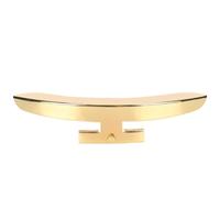 Delaman Musical Instrument Accories Banjo Armrest, Single Leg Polished Zinc Alloy, Gold Finish, Includes Screws, Banjo Replacement Parts, Musical Instrument Accories