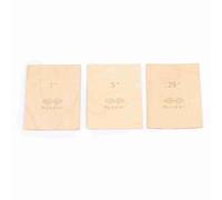 Delaman Muspor 3pcs Guitar Neck Shims, Solid Maple Wood Portable Neck Plate Tool, 0.25/0.5/1 Degree for Guitar and Bass Repair, Neck Shim Protection