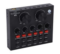 Delaman o Mixing Tool Dual Channel O Conditioner Mixer, Stylish ligent Noise Reduction Bluetooth O Converter Mixing Console, Profional o Mixing Tool