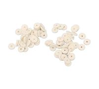 Delaman Piano Felt 90Pcs Piano Felt Tuning Regulating Washer Set, 2mm Thick Felt Washers for Piano Repair and Maintenance, Ideal for Tuning and Regulating Pianos