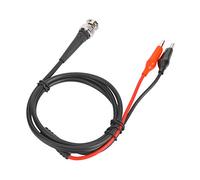 Delaman Signal Generator Accories BNC Coaxial Cable, 90cm 50Ω Clip Cable for Signal Generator Testing, High-Quality Signal Generator Accories