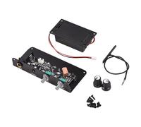 Delaman silentE Qpickup Mute Pickup Silent Violin Pickup, EQ Balance Sensing Piezo Equalizer, Mute Preamp Pickup with Earphone Output, Tone & Volume Adjustment for Violin Players