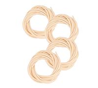 Delaman Ukulele String 4 PCS Ukulele Bass Strings Set, 5mm, 4mm, 2.5mm, Replacement Strings for Ukulele Bass, Materials, Suitable for All Skill Levels
