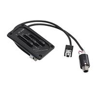Delaman Violin Pickup Adjustable Silent EQ Equalizer Accory Set Kit for Electric CV 210E, Violin Pickup Accory, Electric Violin Pickup Set