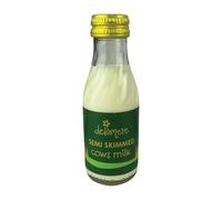 Delamere Dairy Mini Semi-Skimmed Milk, 97ml (Case 24)