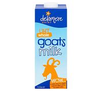 Delamere Dairy Uht Whole Goats Milk 1 Litre (Pack of 6)