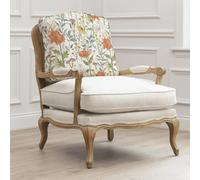 Delamere Florence Armchair - Oak and Linen - Printed