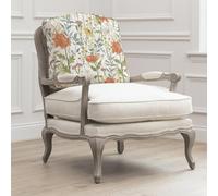 Delamere Florence Armchair - Stone and Linen - Printed