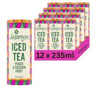 Delamere Iced Tea Peach & Passion Fruit 12 x 235ml
