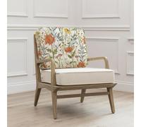 Delamere Idris Armchair - Linen - Printed
