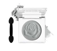 DE'LANCI Single Grey Eyeshadow, Light Grey Matte Eyeshadow Makeup, Well - Pigmented Waterproof Gray, Basic Eye Shadow with High Durability, Wasteland - Punk Makeup, Vegan #03