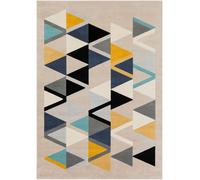 DELANEY Scandi Geometric Area Rug Livabliss Yellow 200cm x 275cm