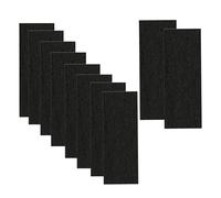 Delapan 10 Pack Charcoal Cat Litter Box Replacment Filter fits Nature's Miracle Oval Hooded Flip Top Litter Box Carbon Odor Filters