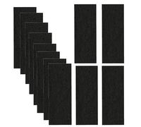 Delapan 12 Pack Charcoal Cat Litter Box Replacment Filter fits Nature's Miracle Oval Hooded Flip Top Litter Box Carbon Odor Filters