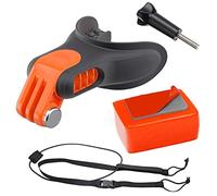Delaspe Surfing Bite Mouthpiece Surf Dive Photography Accessories Surfing Shooting Artifact Compatible for GoPro Hero 9/8/7/6/5/4/3+/3/2/1
