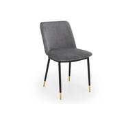 Delaunay Dining Chair - Pink/Grey/Blue/Mustard - Grey - Julian Bowen | TJ Hughes