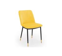 Delaunay Dining Chair - Pink/Grey/Blue/Mustard - Mustard - Julian Bowen | TJ Hughes Grey