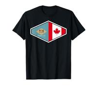 Delaware and Canada United in Roots T-Shirt